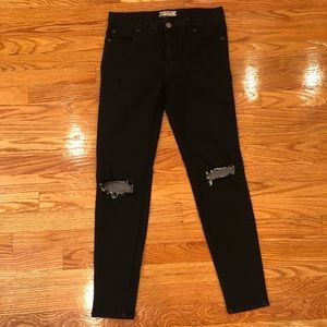 Free People Busted Knee Jeans